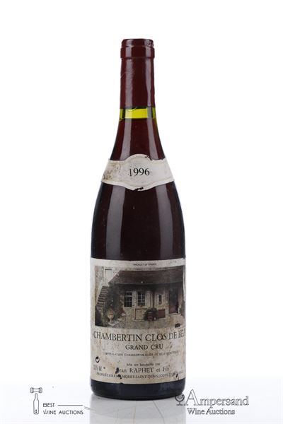 CHAMBERTIN CLOS DE BEZE 1996 - Jean Raphet - 1 Bottle