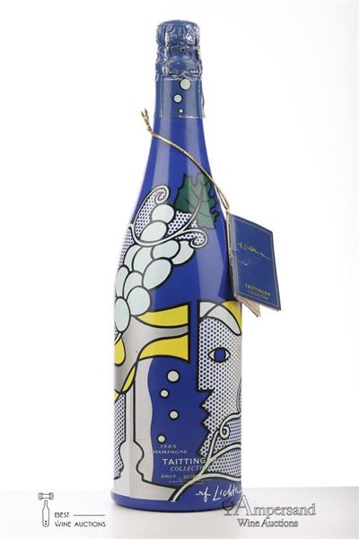 TAITTINGER COLLECTION LICHTENSTEIN 1985 - Taittinger - 1 Bottle