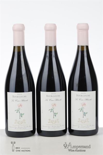 BOURGOGNE ROUGE LA CROIX BLANCHE 2020 - Charles Lachaux - 3 Bottles