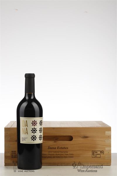 HELMS VINEYARD CABERNET SAUVIGNON 2012 - Dana Estates - 3 Bottles - Owc 3
