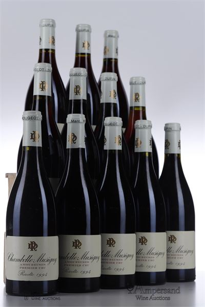 CHAMBOLLE MUSIGNY LES AMOUREUSES 1994 - Marc Rougeot Dupin - 12 Bottles - Owc 12