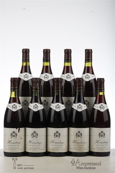 HERMITAGE ROUGE 1983 - Michel Bernard - 9 Bottles