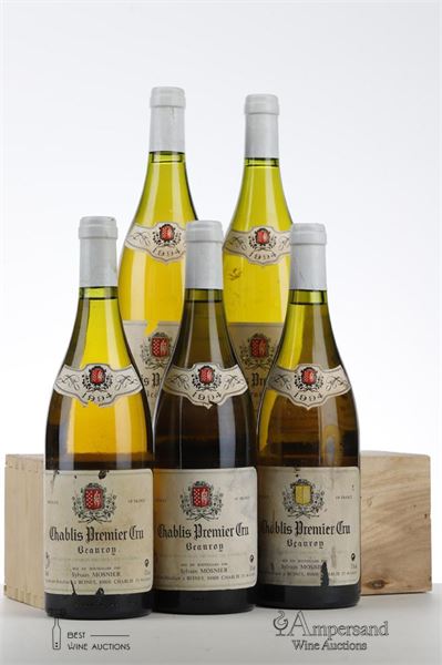 CHABLIS BEAUROY 1994 - Sylvain Mosnier - 5 Bottles