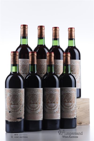 PICHON BARON 1975 - 8 Bottles