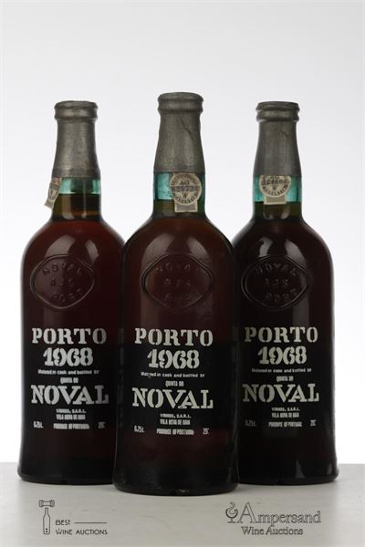 QUINTA DO NOVAL BOTTLED 1979 1968 - Quinta do Noval - 3 Bottles
