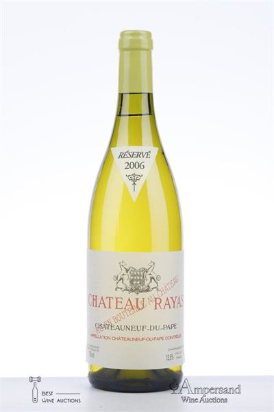CHATEAUNEUF DU PAPE BLANC RAYAS 2006 - Reynaud - 1 Bottle