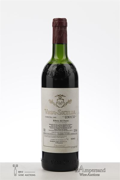 VEGA SICILIA UNICO 1968 - Vega Sicilia - 1 Bottle