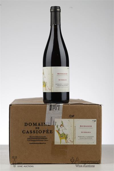 BOURGOGNE ROUGE EN GERLIEUS 2023 - Domaine de Cassiopee - 12 Bottles - Oc 12