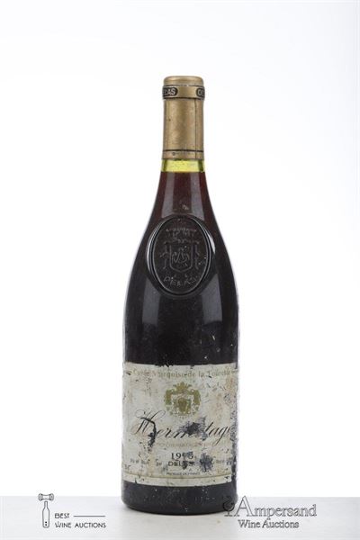 HERMITAGE ROUGE CUVEE MARQUISE DE LA TOURETTE 1990 - Delas - 1 Bottle