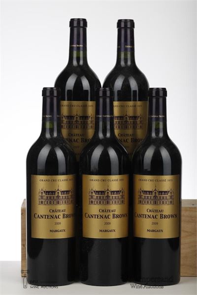 CANTENAC BROWN 2009 - Mc - 5 Bottles