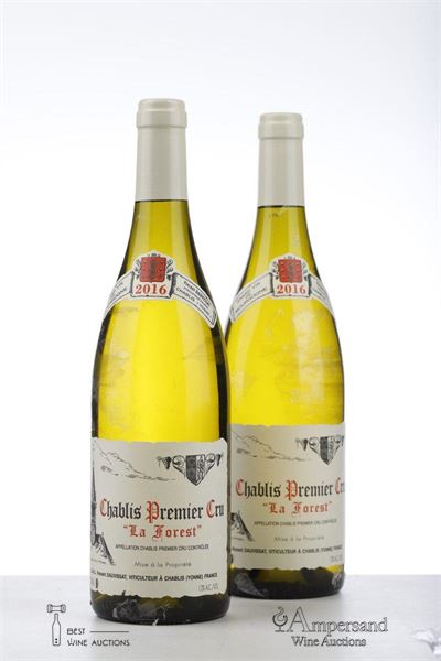 CHABLIS LA FOREST 2016 - Dauvissat - 2 Bottles