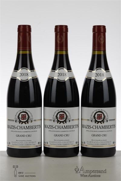 MAZIS CHAMBERTIN 2018 - Harmand Geoffroy - 3 Bottles