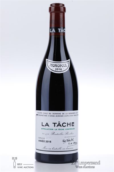 LA TACHE 2016 - Domaine de la Romanee Conti - 1 Bottle