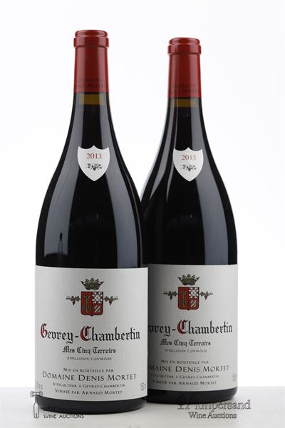 GEVREY CHAMBERTIN MES CINQ TERROIRS 2013 - Denis Mortet - 2 Magnums