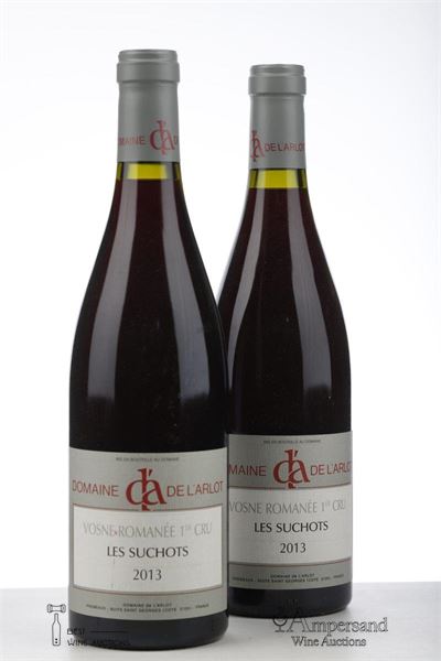 VOSNE ROMANEE LES SUCHOTS 2013 - Domaine de l'Arlot - 2 Bottles