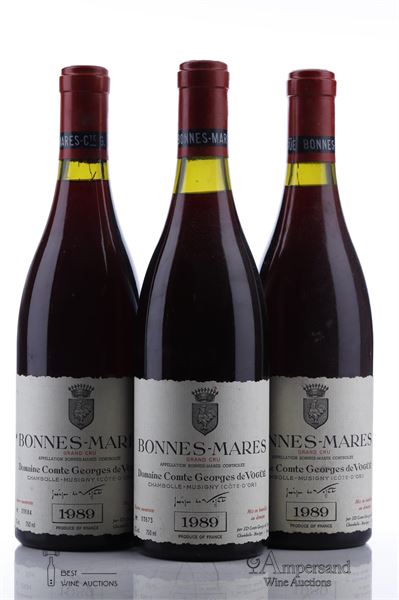 BONNES MARES 1989 - Comte de Vogue - 3 Bottles