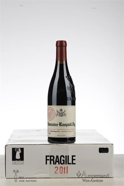 GIGONDAS 2011 - Domaine Raspail Ay - 6 Bottles - Oc 6