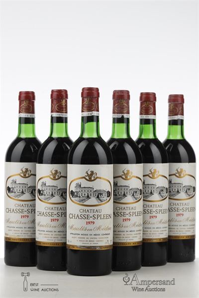 CHASSE SPLEEN 1979 - Mc - 6 Bottles