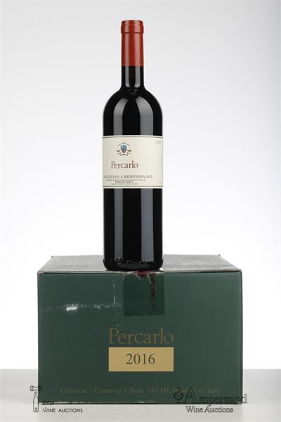 PERCARLO 2016 - San Giusto a Rentennano - 6 Bottles - Oc 6