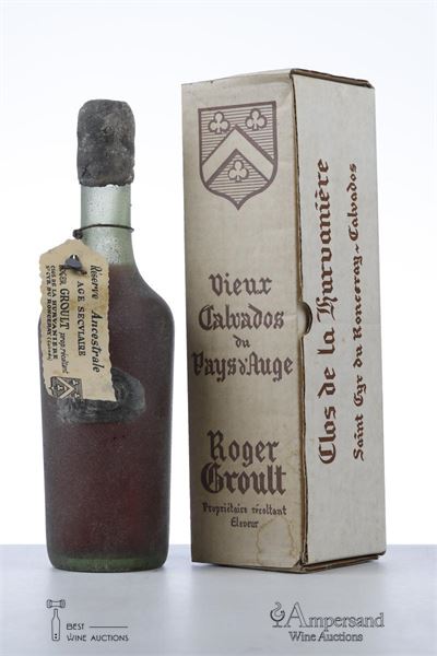 VIEUX CALVADOS DU PAYS D'AUGE RESERVE ANCESTRALE 1869 - Roger Groult - 1 x 0,70Ltr - Oc 1