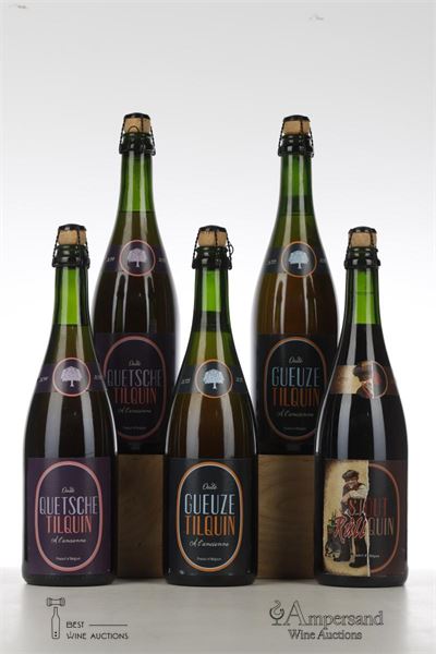 OUDE GEUZE 2012-2013 + 2014-2015 OUDE QUETSCHE + 2014-2015 STOUT RULLQUINSTOUT RULLQUIN MIXED - Tilquin - 5 Bottles