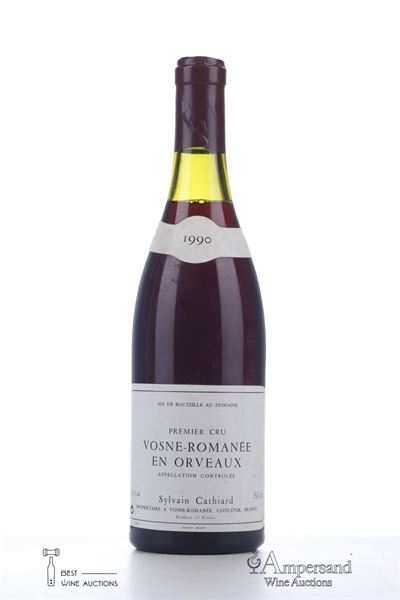 VOSNE ROMANEE EN ORVEAUX 1990 - Sylvain Cathiard - 1 Bottle