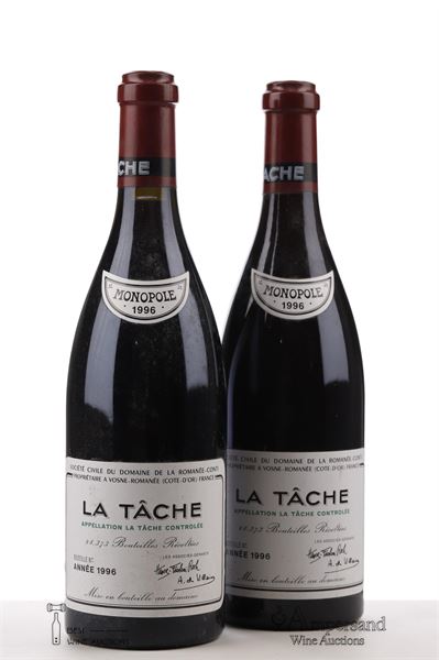 LA TACHE 1996 - Domaine de la Romanee Conti - 2 Bottles