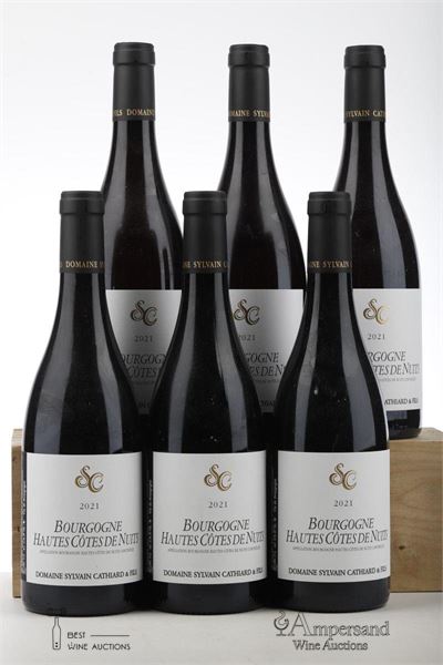 BOURGOGNE HAUTES COTES DE NUITS 2021 - Sylvain Cathiard - 6 Bottles