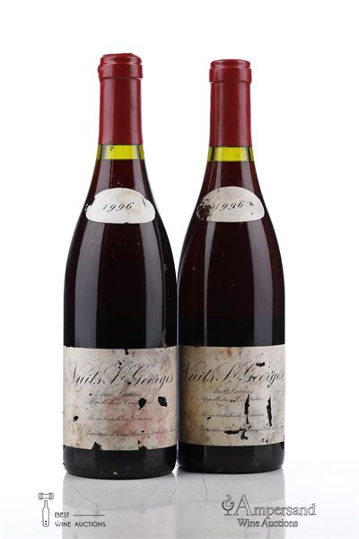 NUITS ST GEORGES AUX LAVIERES 1996 - Leroy - 2 Bottles