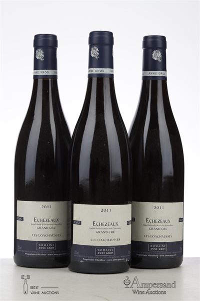 ECHEZEAUX LES LOACHAUSSES 2011 - Anne Gros - 3 Bottles
