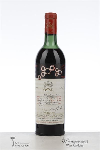 MOUTON ROTHSCHILD 1967 - Mc - 1 Bottle