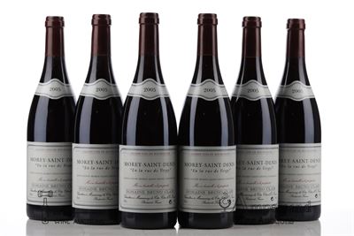 MOREY ST DENIS EN LA RUE DE VERGY 2005 - Bruno Clair - 6 Bottles