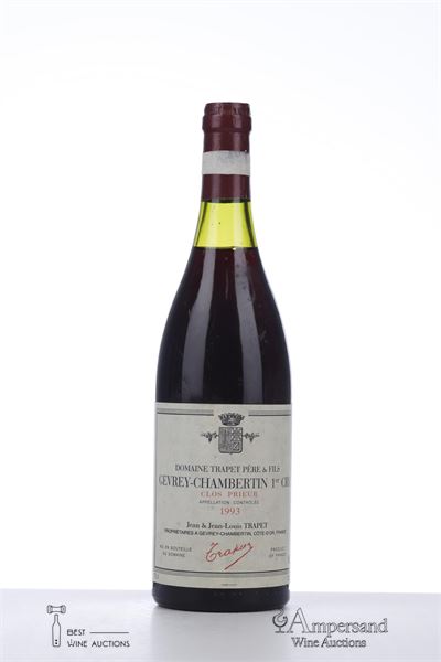 GEVREY CHAMBERTIN CLOS PRIEUR 1993 - Trapet - 1 Bottle