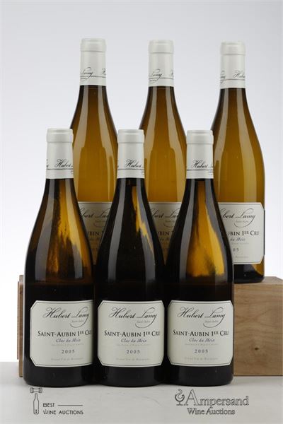 SAINT AUBIN BLANC CLOS DU MEIX 2005 - Hubert Lamy - 6 Bottles