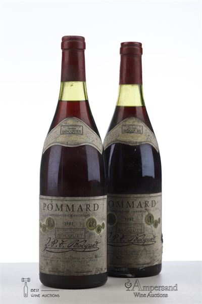 POMMARD 1981 - Bocquet - 2 Bottles