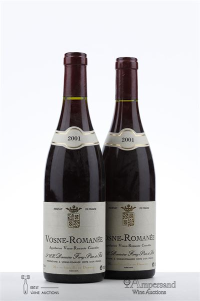 VOSNE ROMANEE 2001 - Forey - 2 Bottles