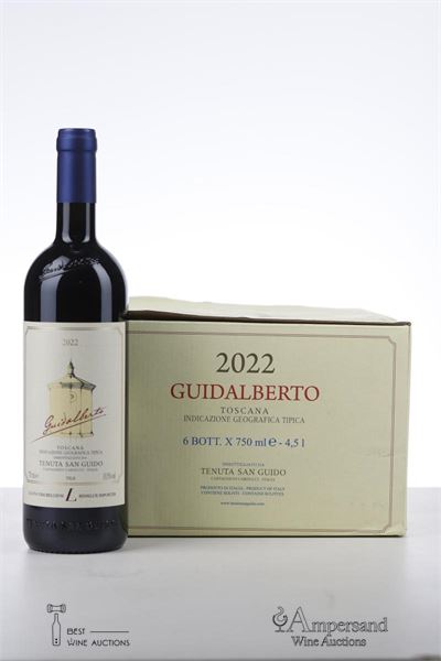 GUIDALBERTO 2022 - Tenuta San Guido - 6 Bottles - Oc 6