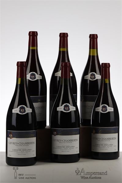 GEVREY CHAMBERTIN 1995 - Labaume Aine - 6 Magnums