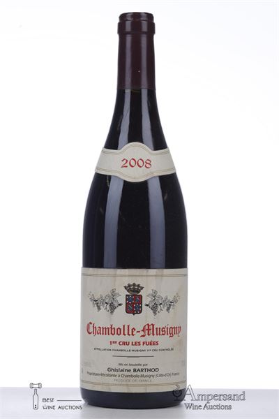 CHAMBOLLE MUSIGNY LES FUEES 2008 - Ghislaine Barthod - 1 Bottle