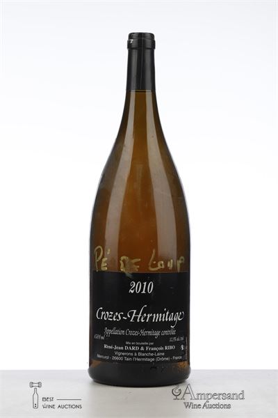 CROZES HERMITAGE BLANC PE DE LOUP 2010 - Rene Jean Dard et Francois Ribo - 1 Magnum