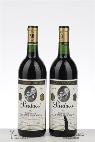 PARDUCCI CABERNET SAUVIGNON 1982 - Parducci - 2 Bottles