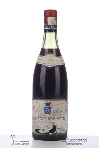 ROMANEE ST VIVANT 1972 - Jean Lefort - 1 Bottle