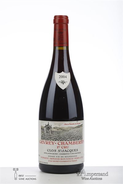 GEVREY CHAMBERTIN CLOS ST JACQUES 2004 - Armand Rousseau - 1 Bottle