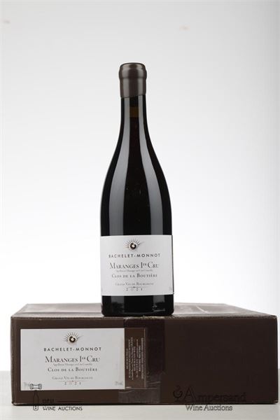MARANGES ROUGES CLOS DE LA BOUTIERE 2021 - Bachelet Monnot - 6 Bottles - Oc 6