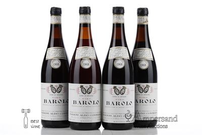 BAROLO MONFORTE PERNO 1968 - Aldo Conterno - 4 Bottles