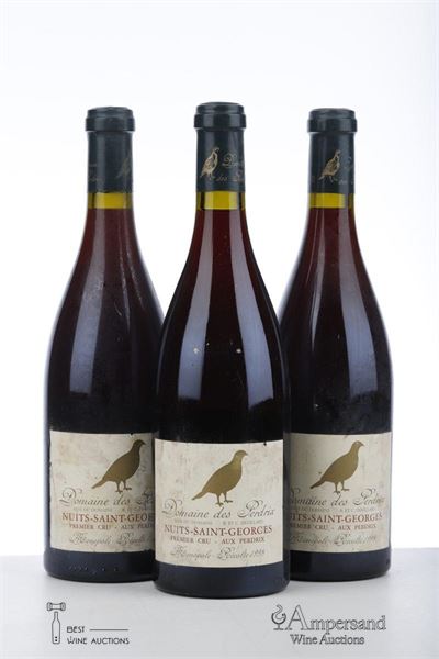 NUITS ST GEORGES AUX PERDRIX 1998 - Domaine des Perdrix - 3 Bottles