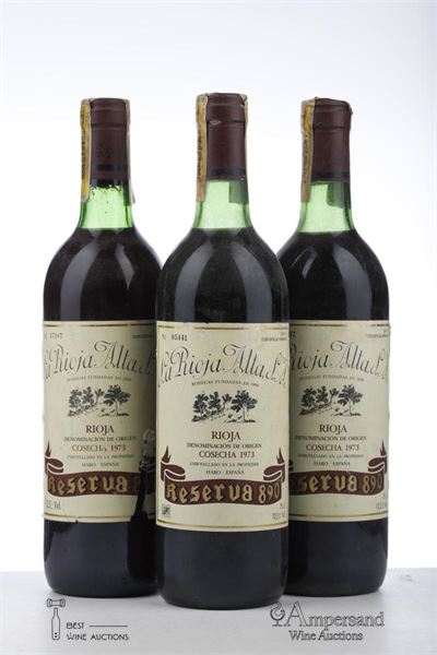 LA RIOJA ALTA RESERVA 890 1973 - La Rioja Alta - 3 Bottles