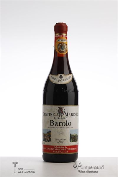 BAROLO 1978 - Marchesi di Barolo - 1 Bottle