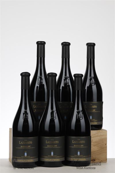 BAROLO VIGNA LAZZARITO 1997 - Fontanafredda - 6 Bottles