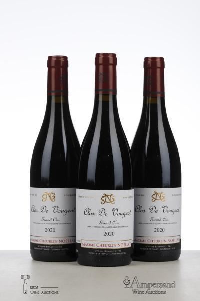 CLOS DE VOUGEOT 2020 - Maxime Cheurlin Noellat - 3 Bottles